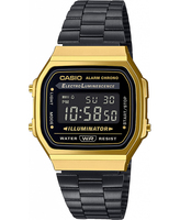 Casio Vintage A168WEGB-1BEF Uhr Armbanduhr Männlich Gold