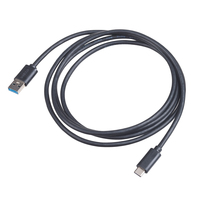 Akyga AK-USB-29 cable USB 1,8 m USB 3.2 Gen 2 (3.1 Gen 2) USB A USB C Negro