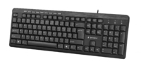 Gembird KB-UM-106 keyboard USB QWERTY US English Black