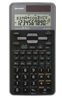 Sharp SHEL531TGGY calculatrice Poche Calculatrice scientifique Noir, Gris