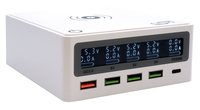 EXSYS EX-1105 oplader voor mobiele apparatuur Universeel Wit AC Draadloos opladen Snel opladen Binnen