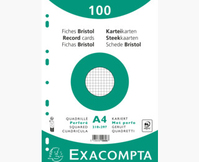 Exacompta 10606E indexkaart Wit