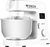 ECG FORZA 5500 robot de cocina 1500 W 6,5 L Acero inoxidable, Blanco