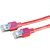Dätwyler Cables S/UTP Patch cable Cat5e, Red, 3m câble de réseau Rouge