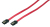 LogiLink SATA 0.5m cable de SATA 0,5 m Rojo