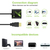 Techly IDATA HDMI-VGA2 Videokabel-Adapter VGA (D-Sub) Schwarz