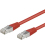 Goobay CAT 5-200 SFTP Red 2m kabel sieciowy Czerwony