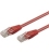 Goobay CAT 5-200 UTP Red 2m câble de réseau Rouge