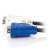 C2G 1m DVI-A M / HD15 M Cable VGA (D-Sub) Schwarz