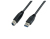 Wirewin USB 3.0 A-B MM 1.8 SW USB-kabel 1,8 m USB 3.2 Gen 1 (3.1 Gen 1) USB A USB B Zwart