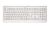 CHERRY KC 1068 Clavier filaire étanche IP68, blanc grisé, USB, AZERTY - FR
