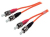 S-Conn 2m ST/ST Glasfaserkabel OM2 Orange