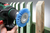kwb 604430 patin et disque de polissage/lustrage Bleu