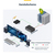 StarTech.com Secure 2-Port Dual-Monitor KVM Switch, DVI, NIAP 4.0 Gecertificeerde Desktop KVM, Metalen Behuizing, CAC Poort, Made in USA