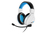 Sharkoon RUSH ER3 Zestaw słuchawkowy Przewodowa Opaska na głowę Gaming Czarny, Niebieski, Biały