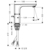 Hansgrohe AXOR Urquiola Chrom