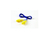3M UF-01-000 tapón de oido Tapón para oídos reutilizable Azul, Amarillo 1 pieza(s)