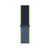 Apple MXMV2ZM/A smart wearable accessory Band Blue, Lime Nylon