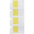 Brady PTL-11-427-YL etykiet do nadruku Żółty Samoprzylepne etykiety do drukowania