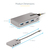 StarTech.com 4-Port USB-C Hub with USB-C DP Alt Mode Video Output 4K 60Hz - 3x USB-A, 1x USB Type-C, 100W Power Delivery Pass-Through, USB 3.2 10Gbps, 1ft/30cm Cable, Portable U...