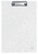 Leitz WOW clipboard A4 Metal, Polyfoam White