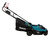 Makita DLM330Z lawn mower Push lawn mower Battery Black, Turquoise