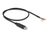 DeLOCK 64242 video kabel adapter 0,5 m USB Type-A RS-485 Zwart