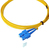 BlueOptics SFP7132BU3MK Glasvezel kabel 3 m MT-RJ SC G.657.A1 Geel