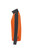 Zip-Sweatshirt Contrast MIKRALINAR®, orange/anthrazit, 3XL - orange/anthrazit | 3XL: Detailansicht 2