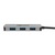 TRIPP LITE USB-C adapter, multiport, 4K HDMI, 3x USB-A Port, 100W PD Charging, HDCP, szürke