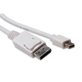 ACT Cable conversor Mini DisplayPort macho - DisplayPort macho 0,50m