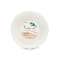 Ciotola bio-compostabile ecoCanny Take Away bianco Ø205x60 mm conf. 25 pz - ECO‐205CA