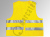 Warnweste in Stofftasche, EN ISO 20471, neongelb