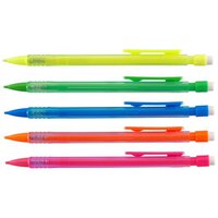 ValueX Mechanical Pencil HB 0.7mm Lead Assorted Colour Barrel (Pack 10)
