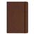 Silvine Executive Soft Feel Notebook 80gsm Ruled with Marker Ribbon 160pp A4 Tan Ref 198TN