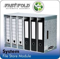 Fellowes Bankers Box System Filestore Module Board Grey (Pack 5)
