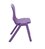 Titan One Piece Chair 460mm Purple KF78529