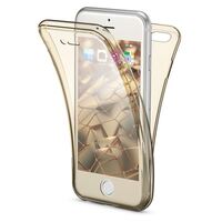 iPhone 8 / 7 360 Gradi Cover Totale Custodia Protezione di NALIA, Silicone Trasparente Sottile Full-Body Case, Gomma Morbido Cellulare Slim Protettiva Bumper Guscio per Apple ip...