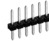Stiftleiste, 20-polig, RM 2 mm, gerade, schwarz, 10062104