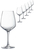 Weißweinglas Vina Juliette; 300ml, 5.4x18.8 cm (ØxH); transparent; 6 Stk/Pck