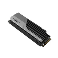 Silicon Power SSD - 2TB XS70 (r:7300MB/s; w:6800 MB/s, NVMe 1.4 támogatás, M.2 PCIe Gen 4x4, hűtőbordás)