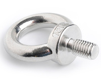 M8 LIFTING EYE BOLT DIN 580 (DROP FORGED) A4 STAINLESS STEEL