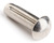 1.4 X 4 GROOVED PIN WITH ROUND HEAD DIN 1476 A1 STAINLESS STEEL