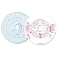 Chartwell Tachograph Discs Kienzle Dual (Pack 100) CK801/1101GZ