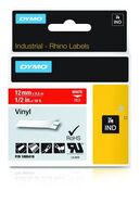 Rhino Label IND, Vinyl 12 mm x 5,5 m white to red Egyéb