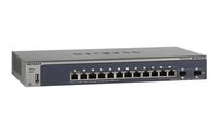 PROSAFE M4100-D12G MAN. SWITCH 12X1000BASE-T, 2 SHARED SFP