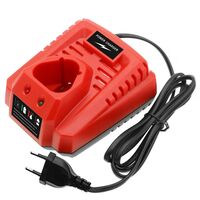 Milwaukee Power Tools Charger EU AC Plug, Red, Ladegeräte