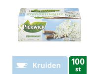 Pickwick Professional Sterrenmunt Kruidenthee met envelop, grootverpakking (pak 100 stuks)