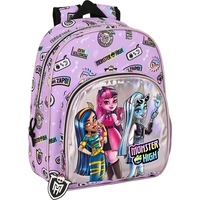 MOCHILA INFANTIL ADAPT.CARRO MONSTER HIGH "BEST BOOS"