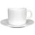Kristallon Melamine Saucers 140mm White China Tea Coffee Dishwasher Safe 12pc